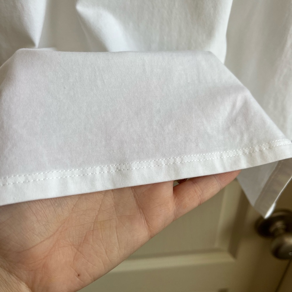 J.Jill White Long Sleeve Turtleneck Soft Pure Jill Material - Picture 5 of 9